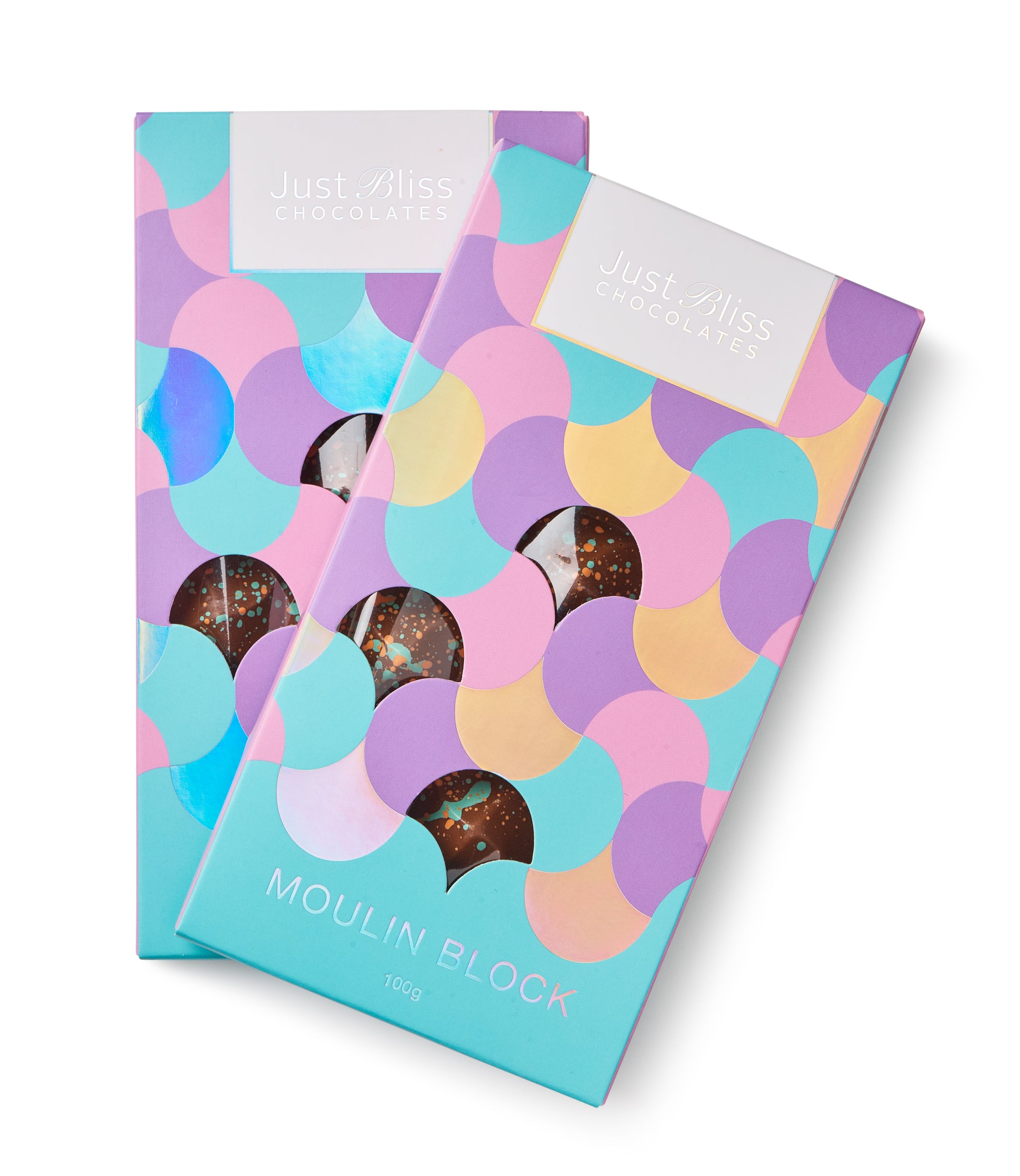 Moulin Chocolate Gift Block Macadamia