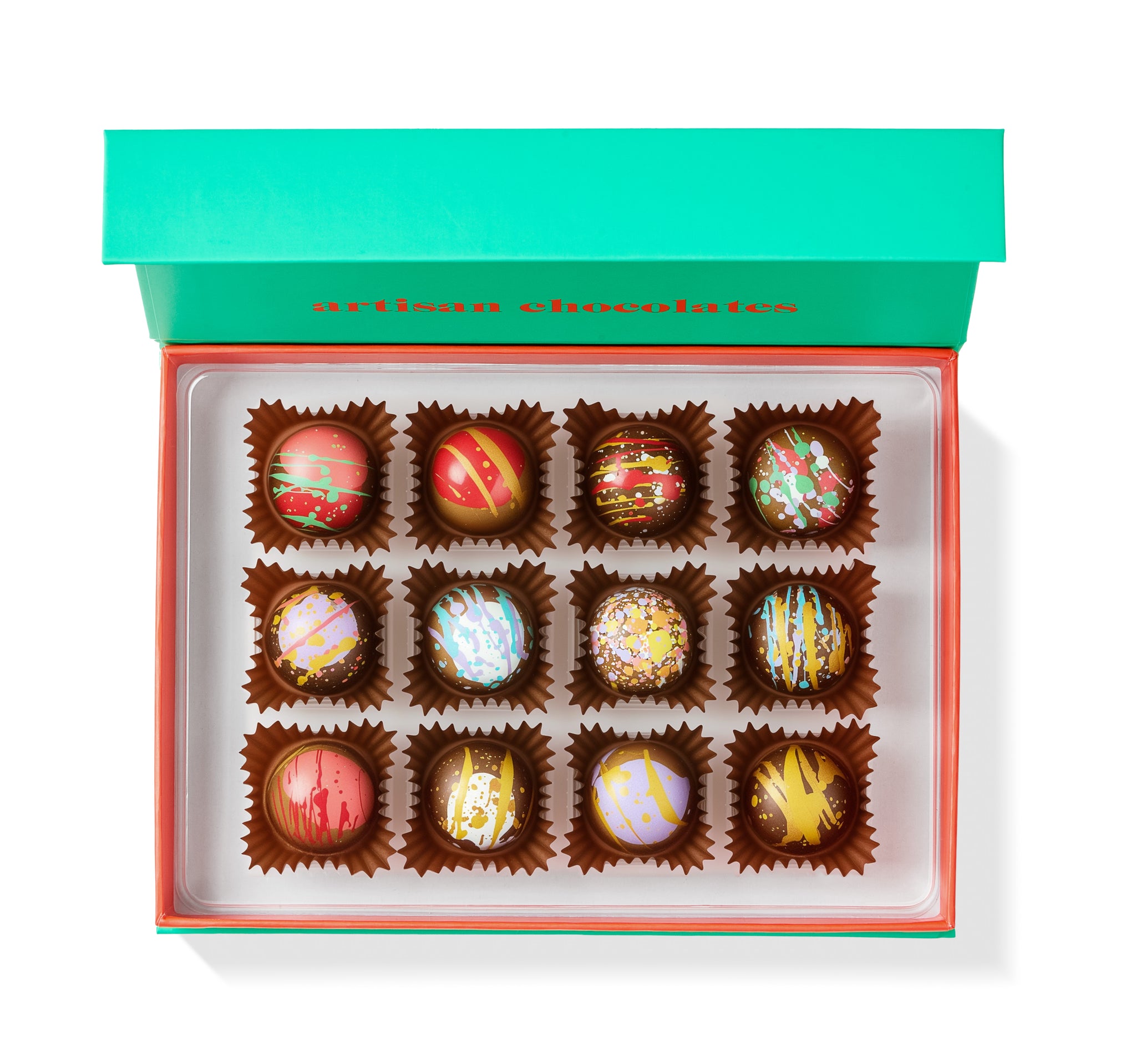 Dome Collection Milk and Dark 12 piece