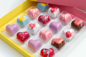 Love Heart Chocolate Truffles 16 piece box