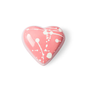 milk chocolate truffle heart