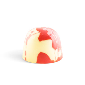 strawberries & cream chocolate truffle