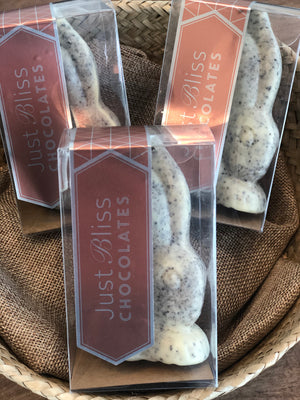 White Cookies Chocolate Rabbit 50g
